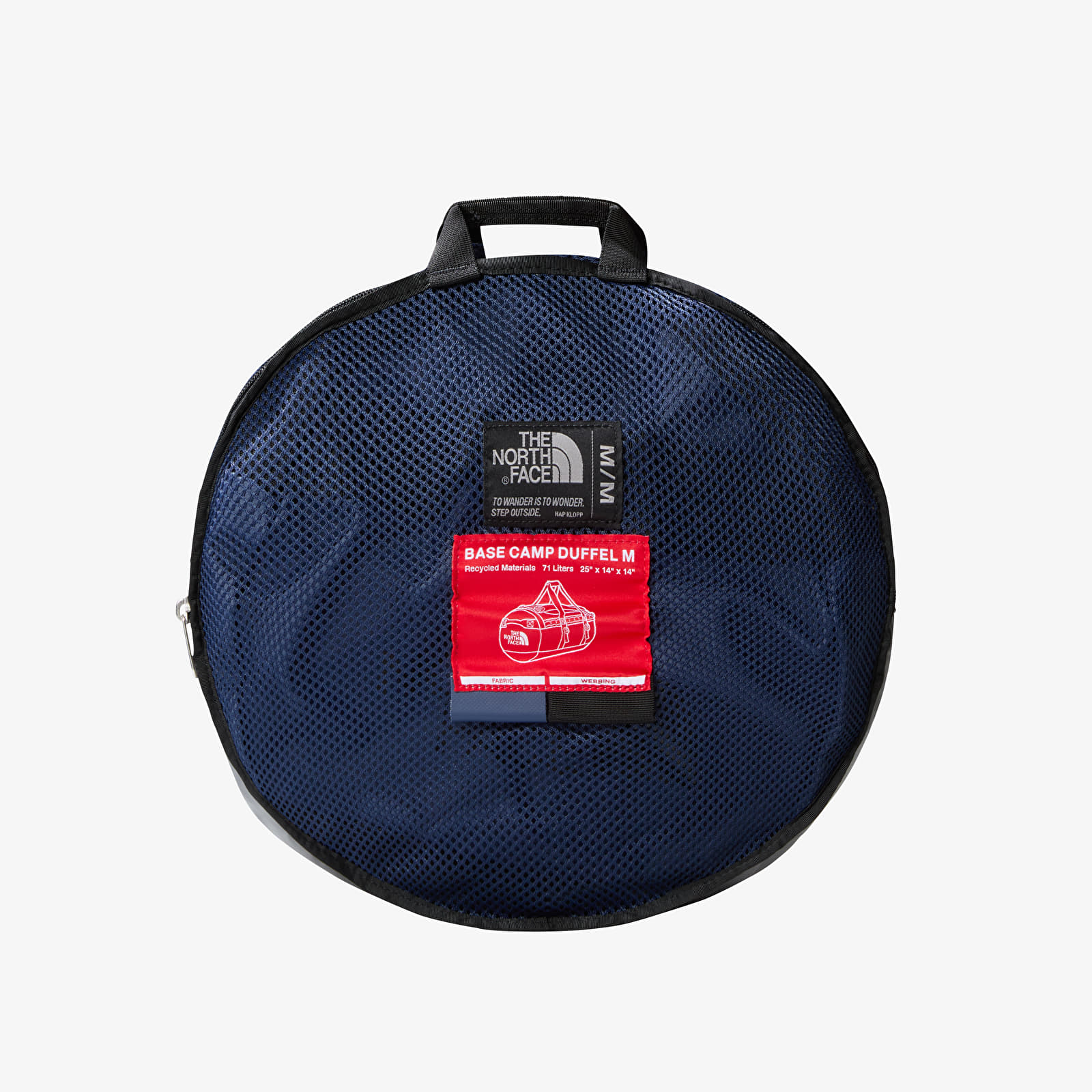 Tašky přes rameno The North Face Base Camp Duffel - M Summit Navy/ TNF Black