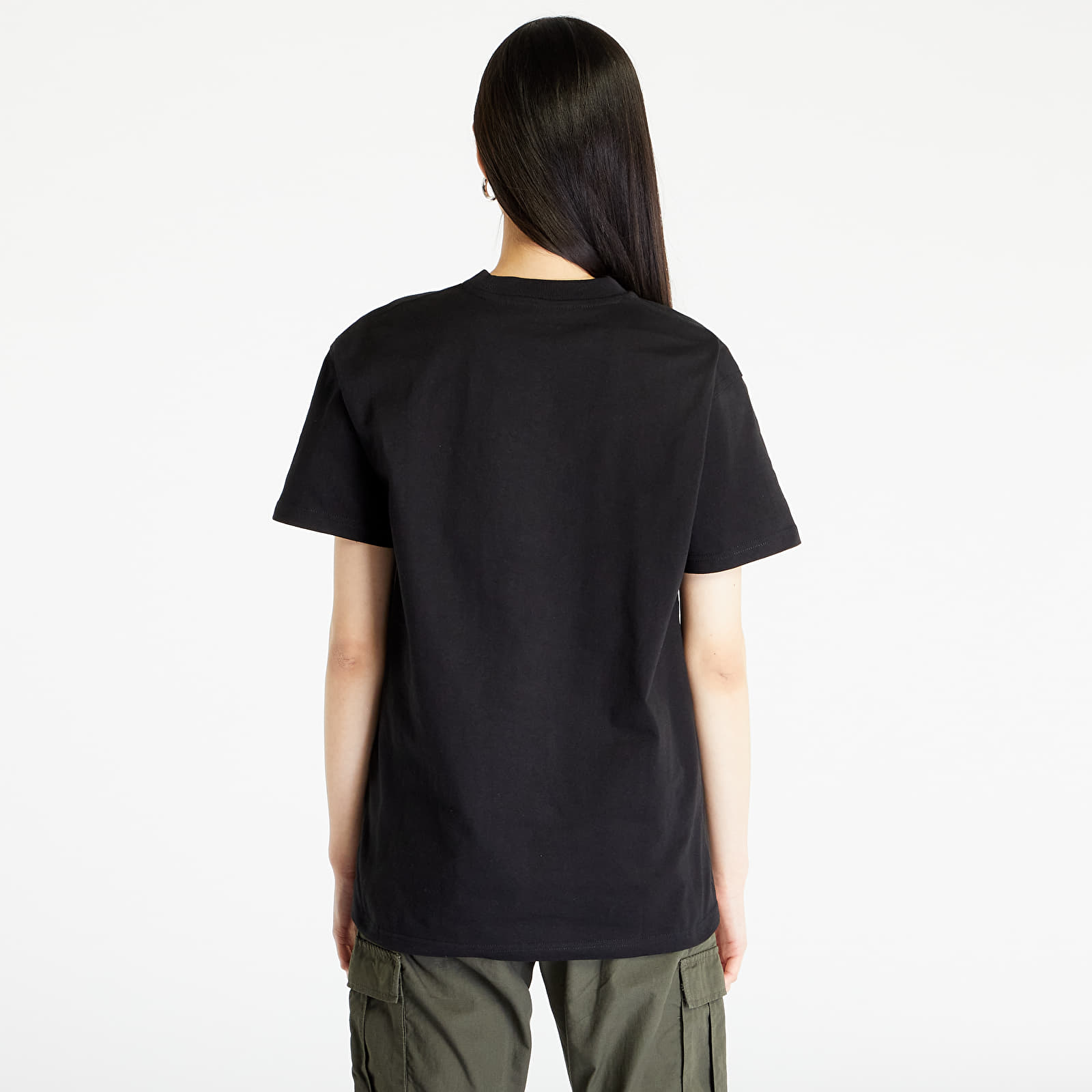 T-shirts Carhartt WIP S/S American UNISEX Script T-Shirt Black
