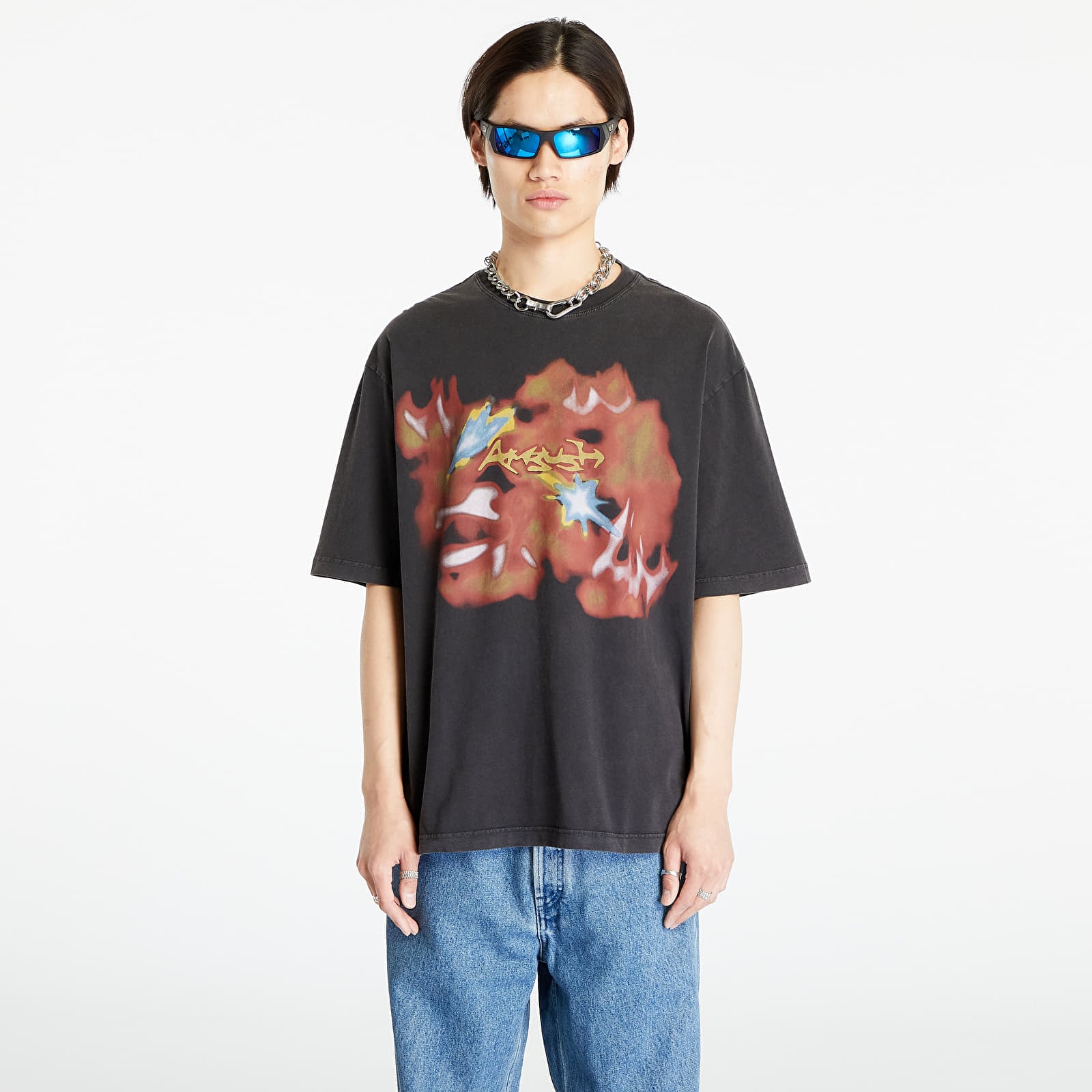   Μπλούζες Ambush Graphic T-Shirt UNISEX Tap Shoe/ Valiant Poppy