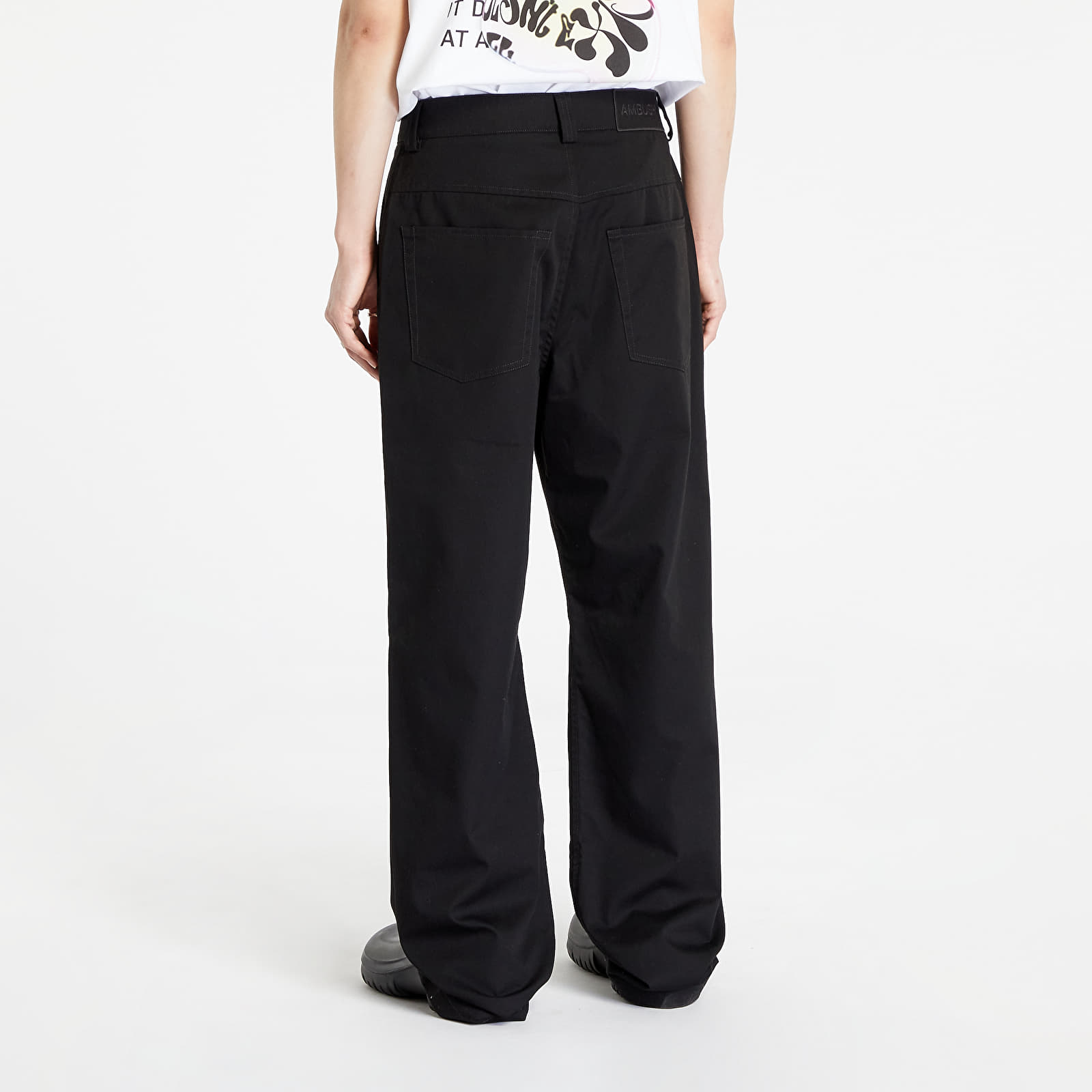 Calças Ambush Zip Up Trousers Tap Shoe/ No Color