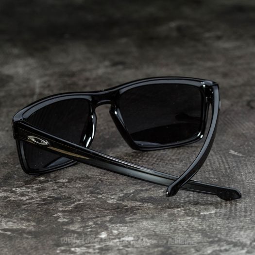 Oakley sliver polished black cheap