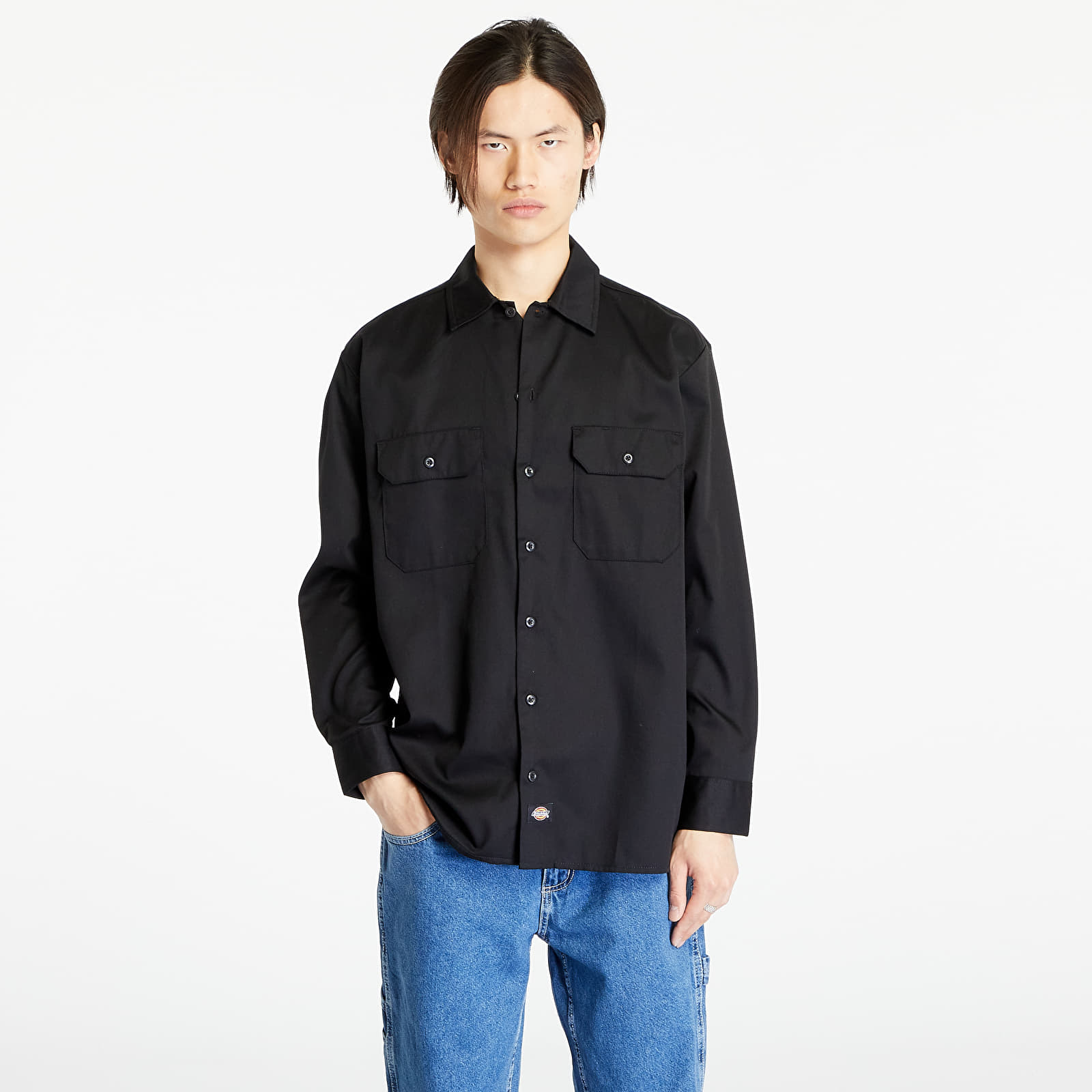 Cămașă Dickies Work Longsleeve Shirt Black L