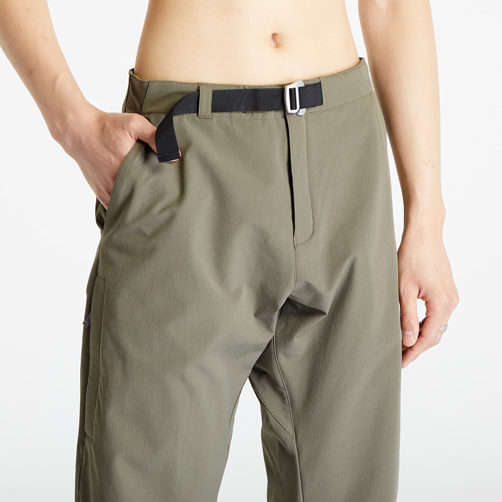 Pantaloni Poutnik by Tilak Monk Pant Khaki - 1 | YEO