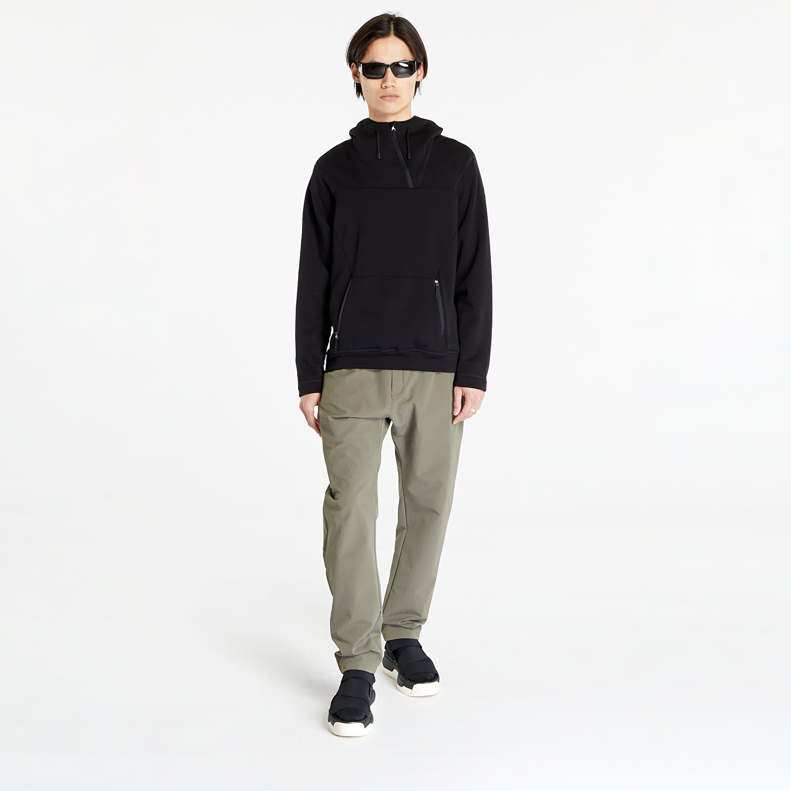 Hoodies and sweatshirts Poutnik by Tilak Raven Hoodie Black | Footshop