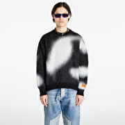 Sweaters HERON PRESTON Aop Knit Crewneck Green/ White | Footshop