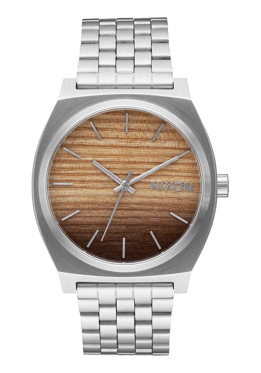 Watches Nixon Time Teller Wood/ Silver