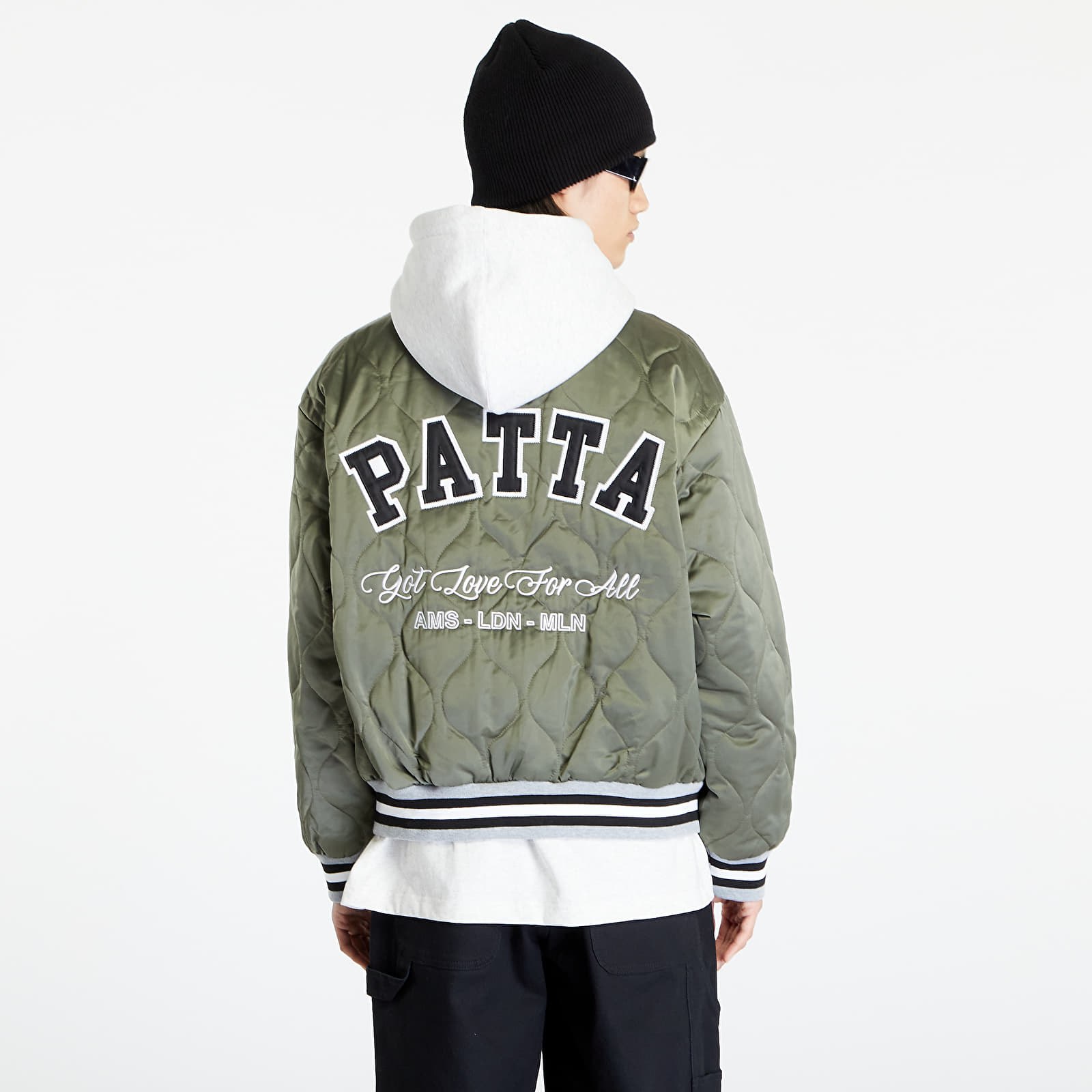 "Bomber" striukės Patta Hooded Bomber Jacket Beetle