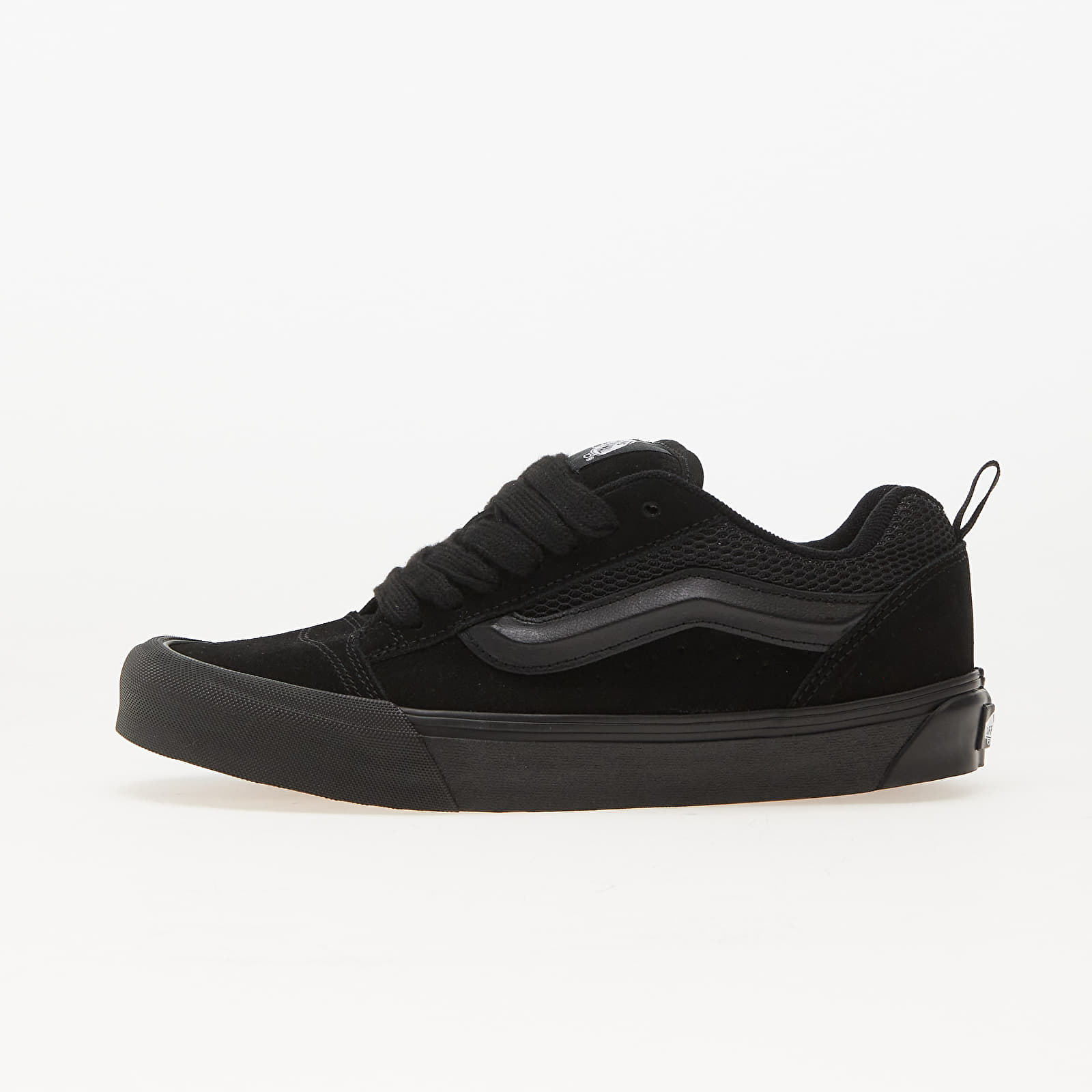 Vans Knu Skool Black - Męskie - Trampki Vans - Czarny - VN0009QCBKA - Rozmiar: 36.5