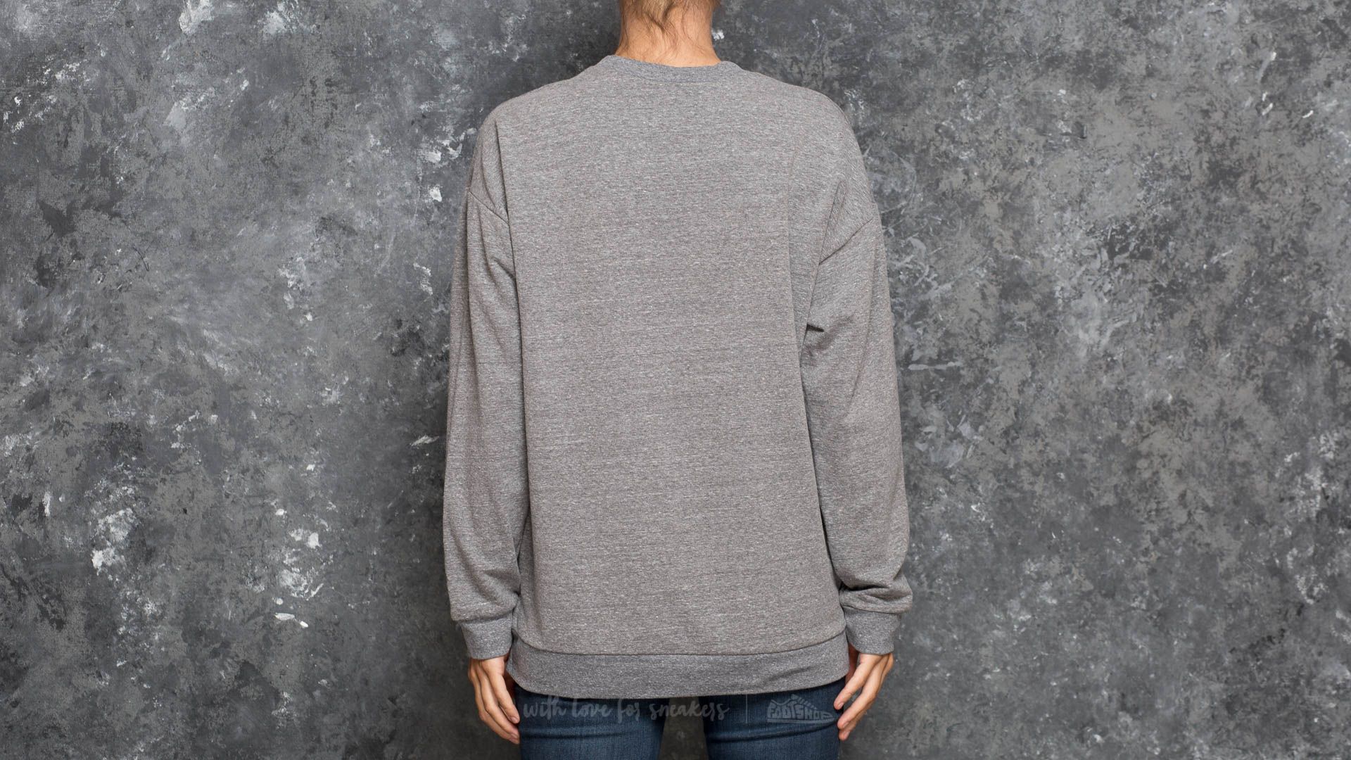 Hoodies and sweatshirts  Stüssy Puff Stock Crew Grey Heather