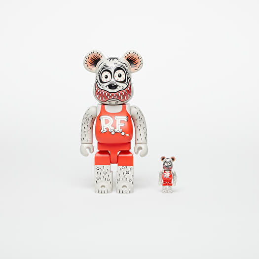 Other accessories Medicom Toy BE@RBRICK RAT FINK GRAY Ver. 100% & 400% Set  | Footshop
