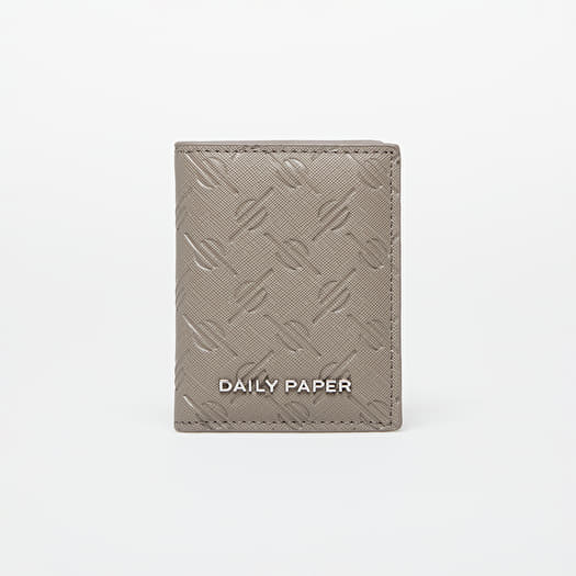 Wallet Daily Paper Kidis Monogram Wallet Taupe Grey