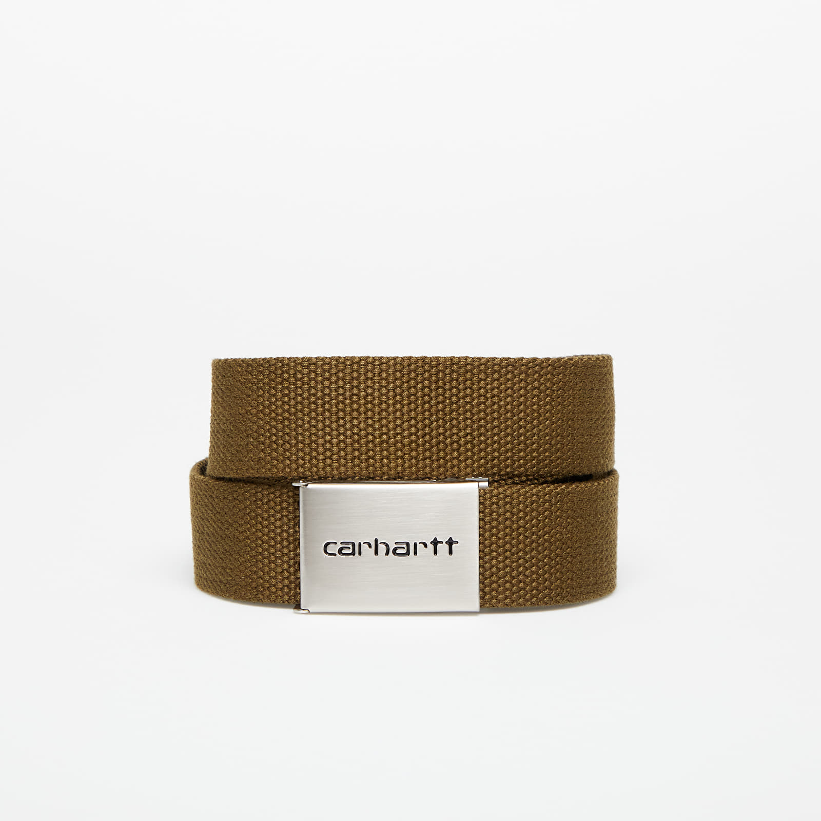 Curele Carhartt WIP Clip Belt Chrome Highland