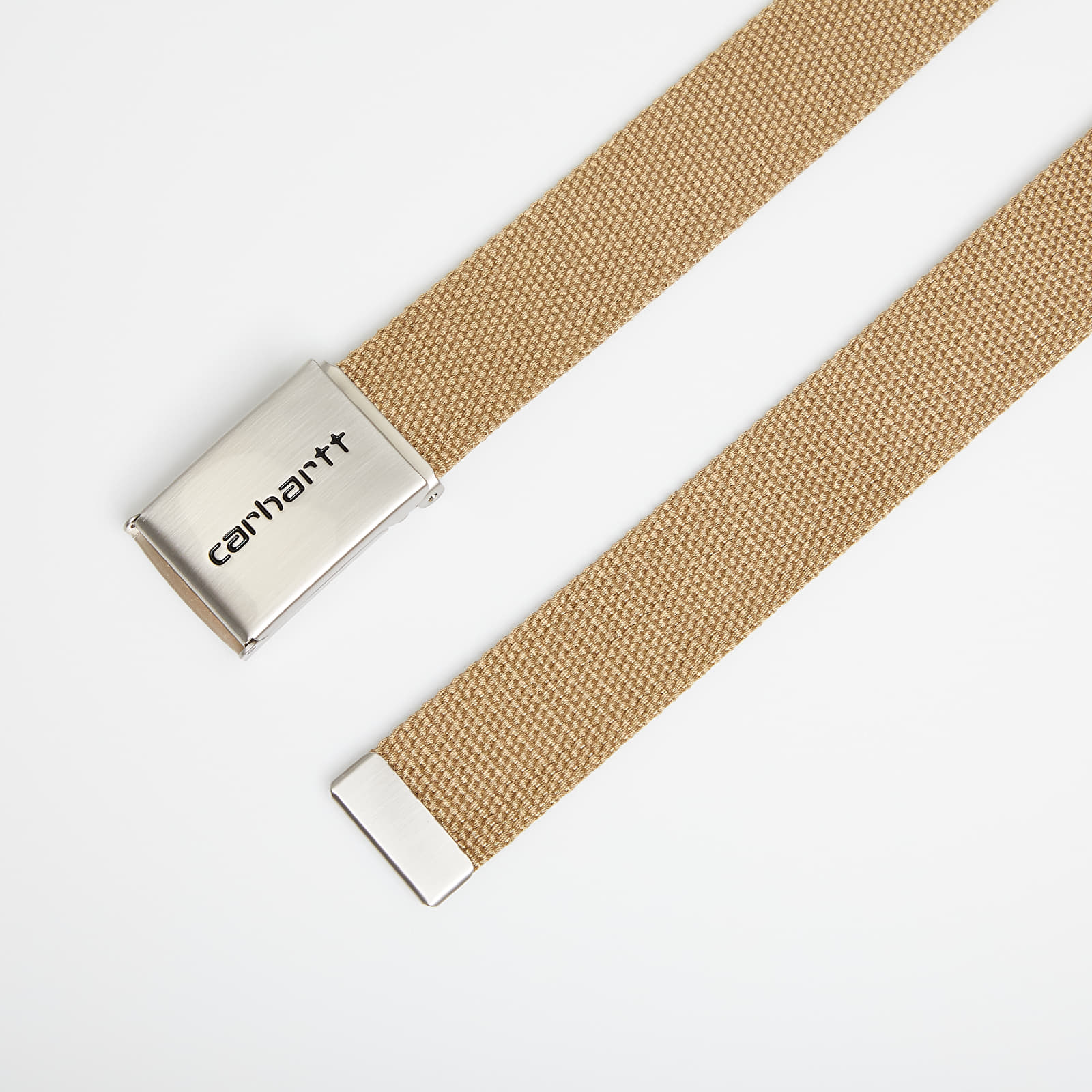Curele Carhartt WIP Clip Belt Chrome Leather
