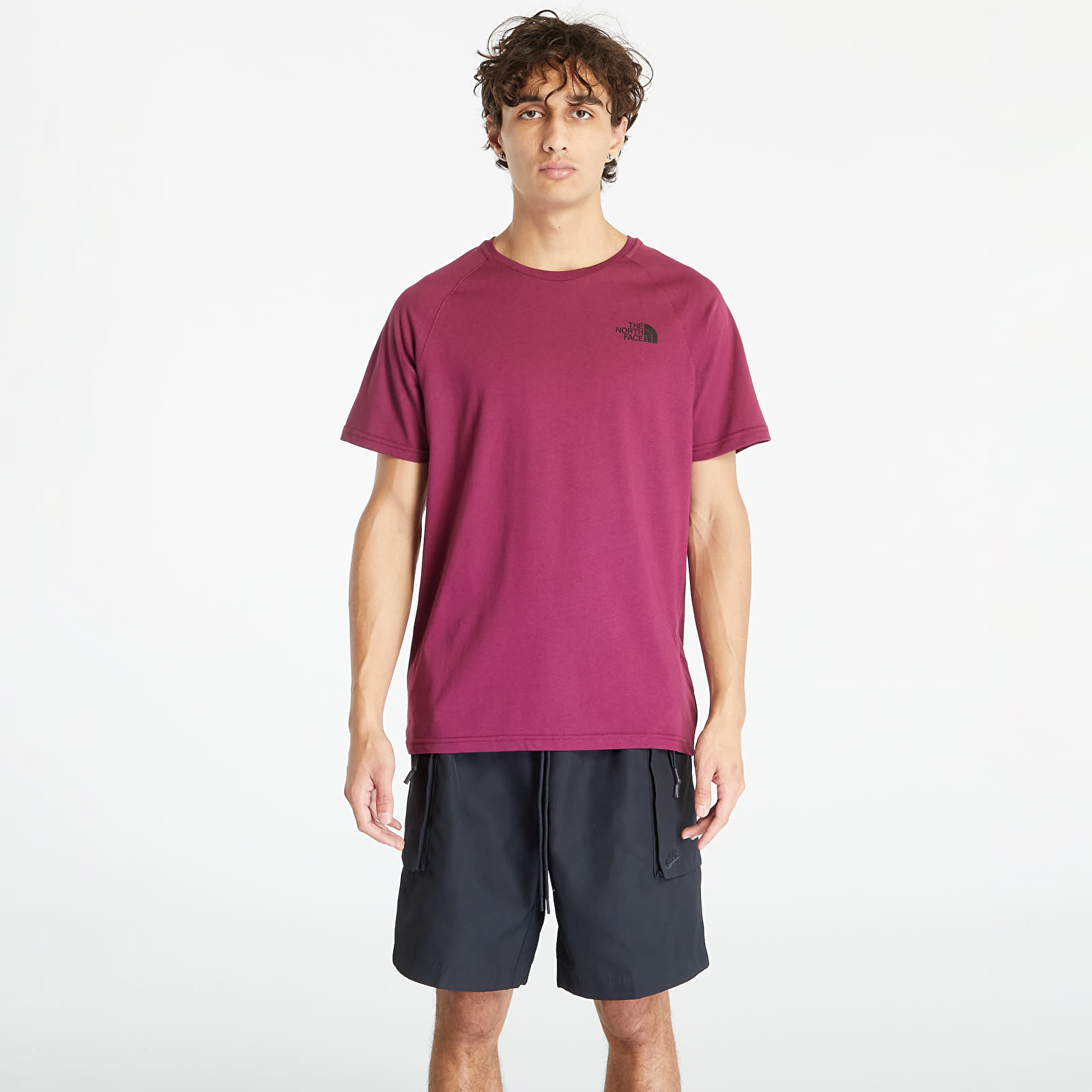 The North Face - s/s north faces tee boysenberry