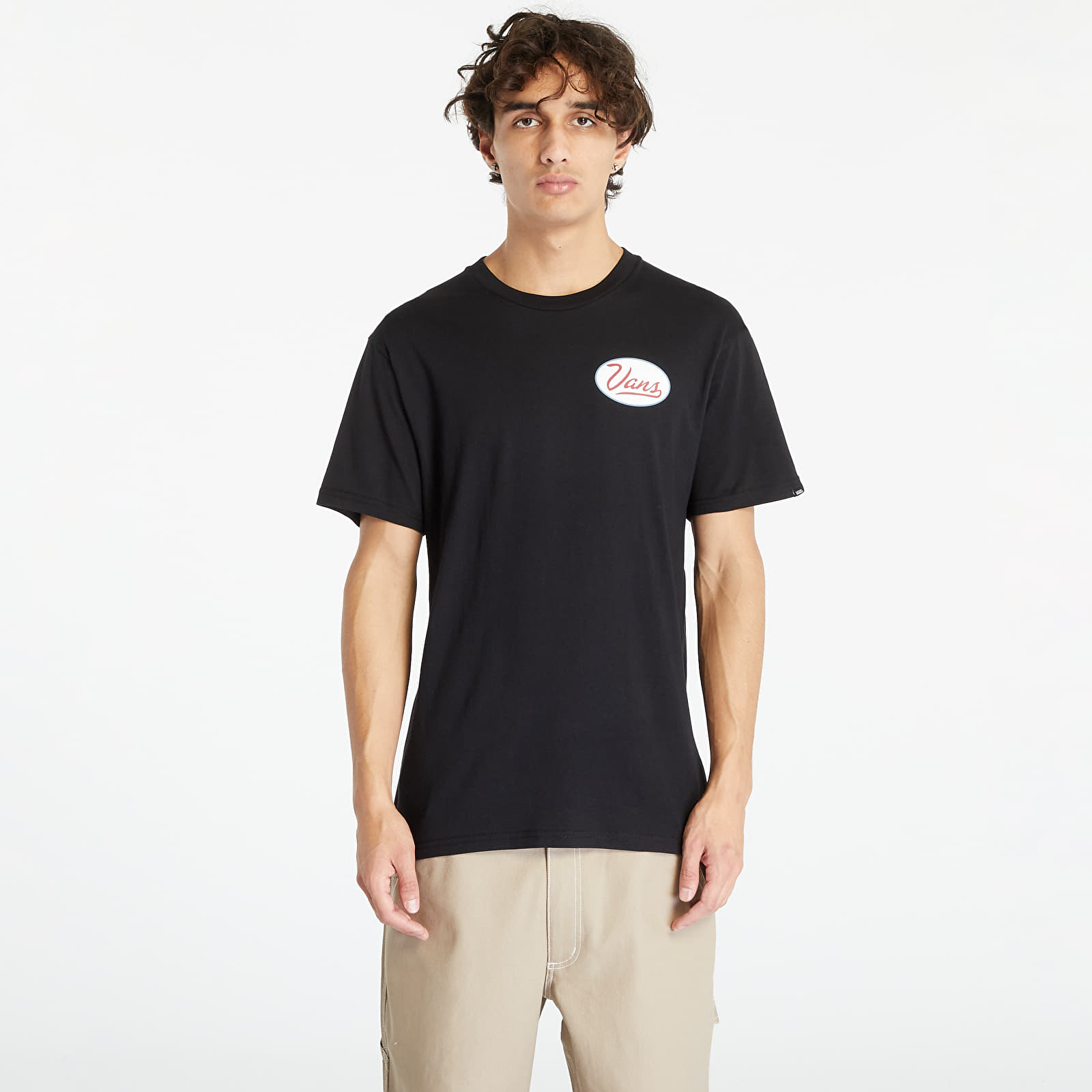 Tricou Vans Gas Station Logo Ss Tee Black