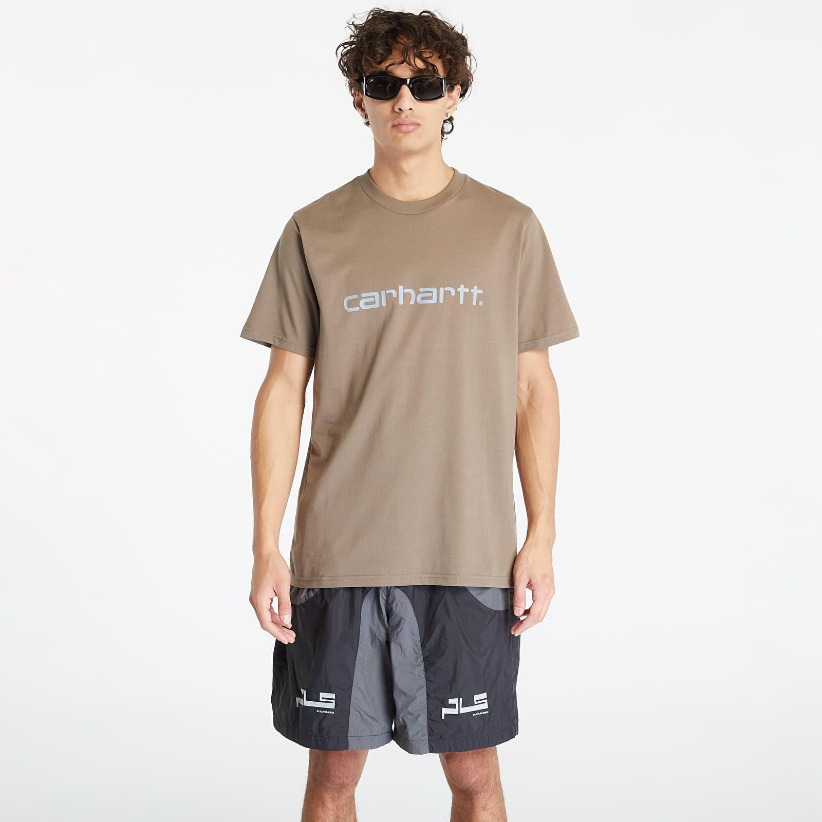 Tričko Carhartt WIP Short Sleeve Script T-Shirt Barista/ Mirror L