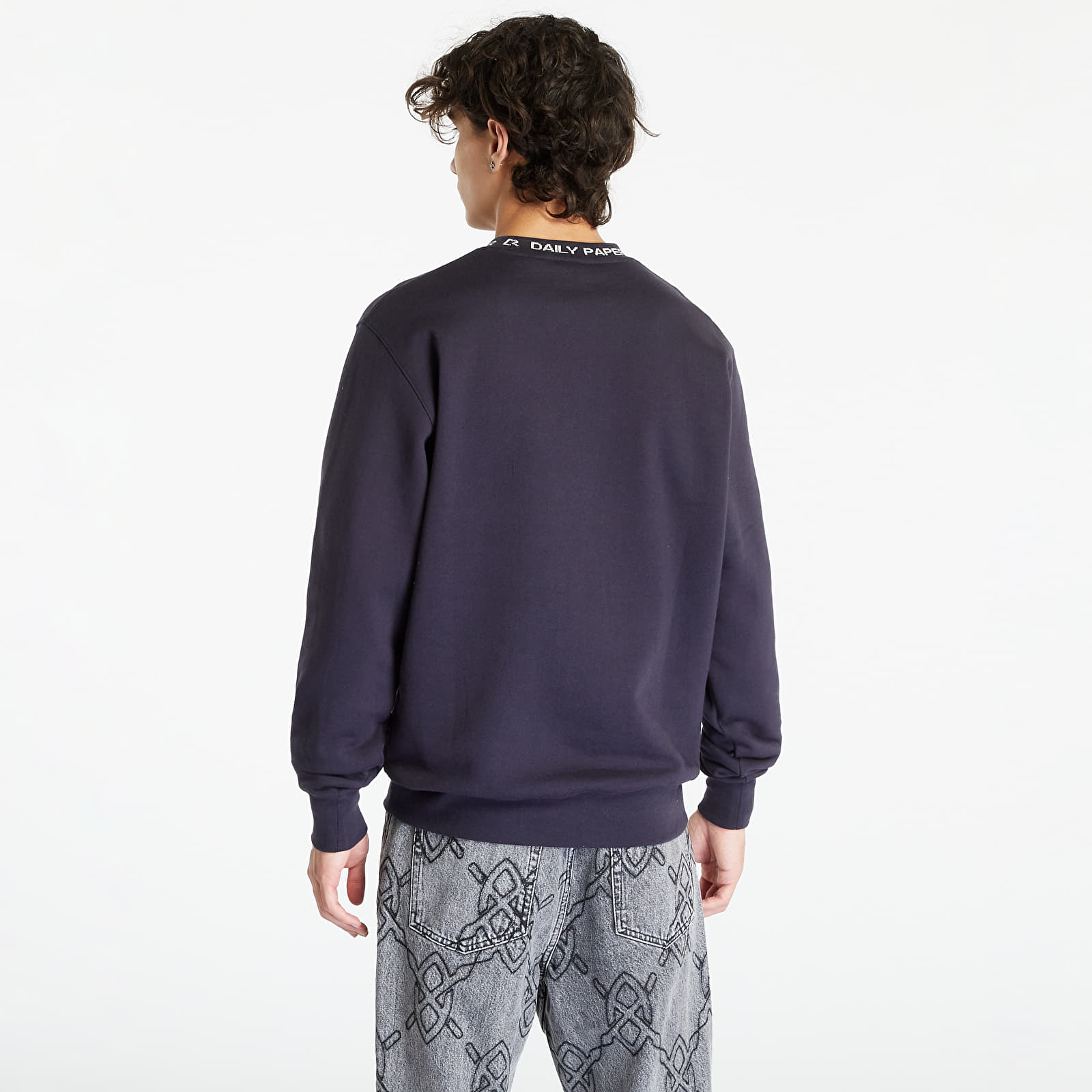Bluzy Daily Paper Erib Sweater Deep Navy