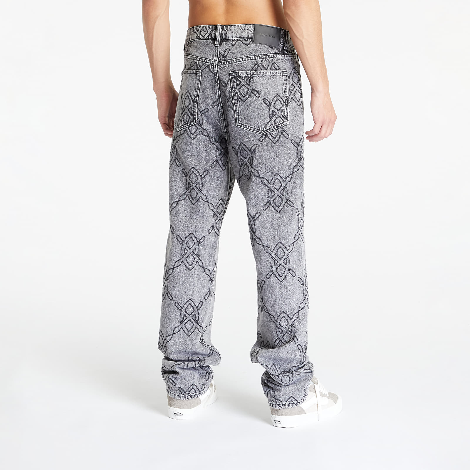 Džinsi Daily Paper Rahul Pants Mid Grey