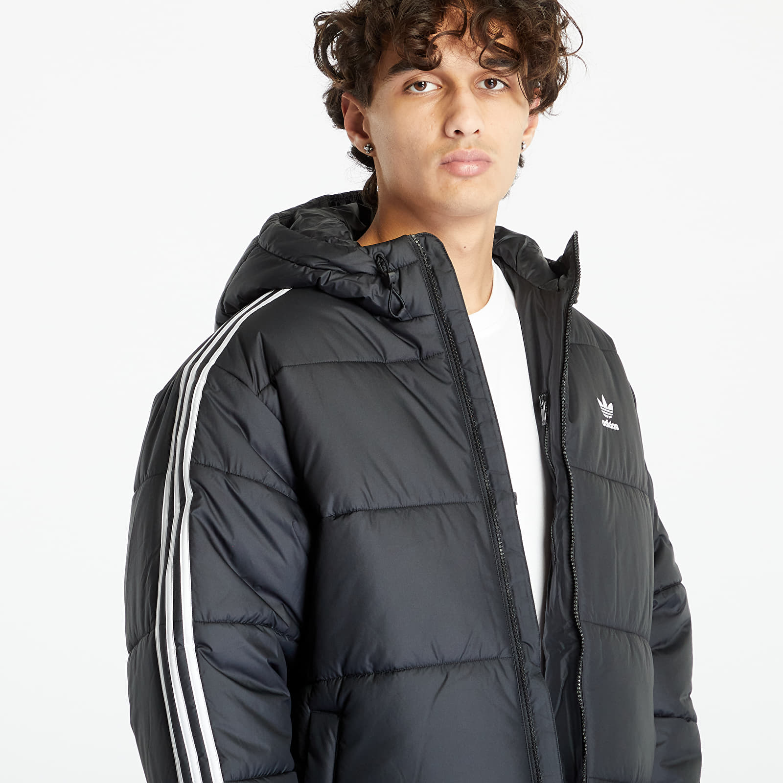 Giacche adidas Originals Adicolor Long Jacket Black