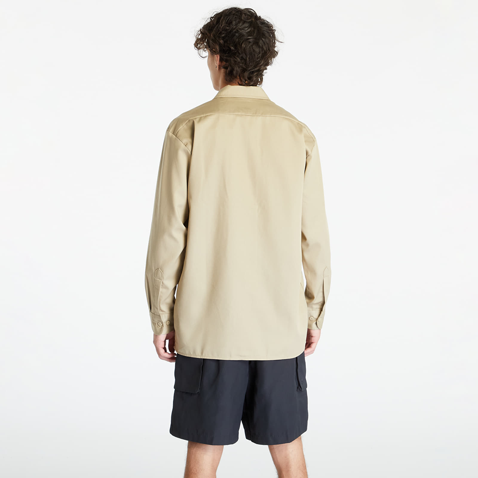 Cămăși Dickies Long Sleeve Work Shirt Khaki