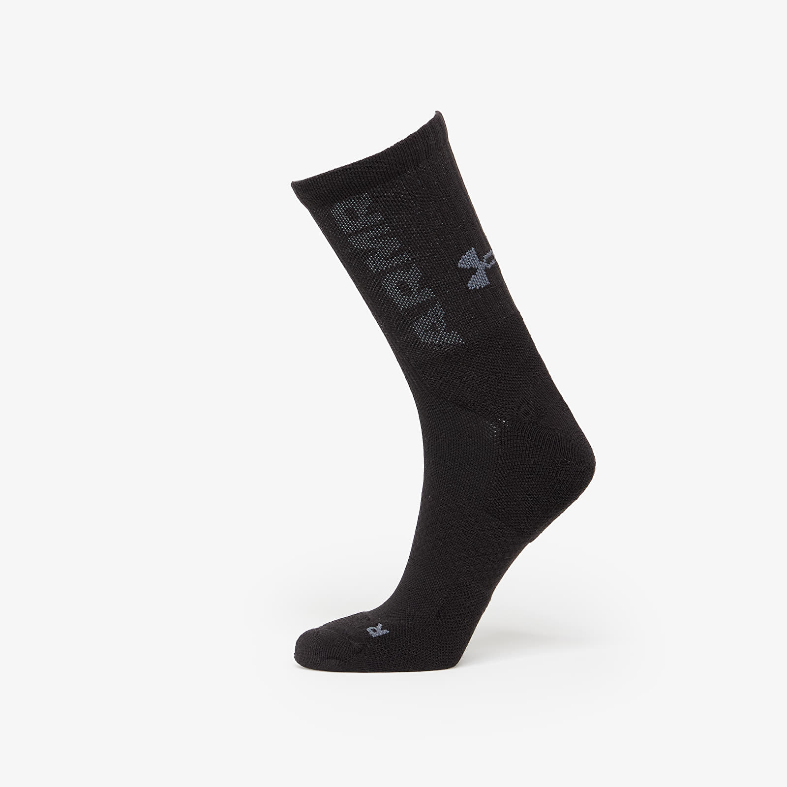 Socken Under Armour 3-Maker Cushioned Mid-Crew 3-Pack Socks Black