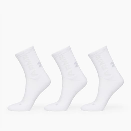 Socks Under Armour 3-Maker Cushioned Mid-Crew 3-Pack Socks White