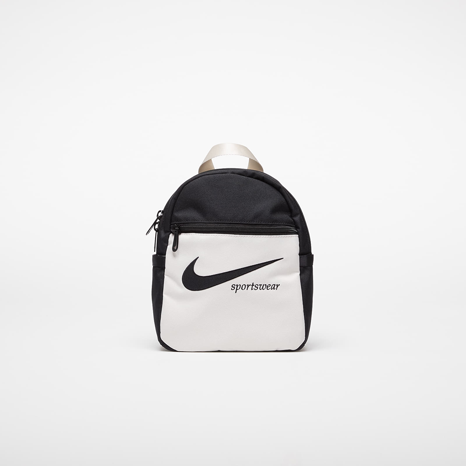 Backpacks Nike Futura Women s Plaid Mini Backpack Black Light Orewood Brown Black Footshop