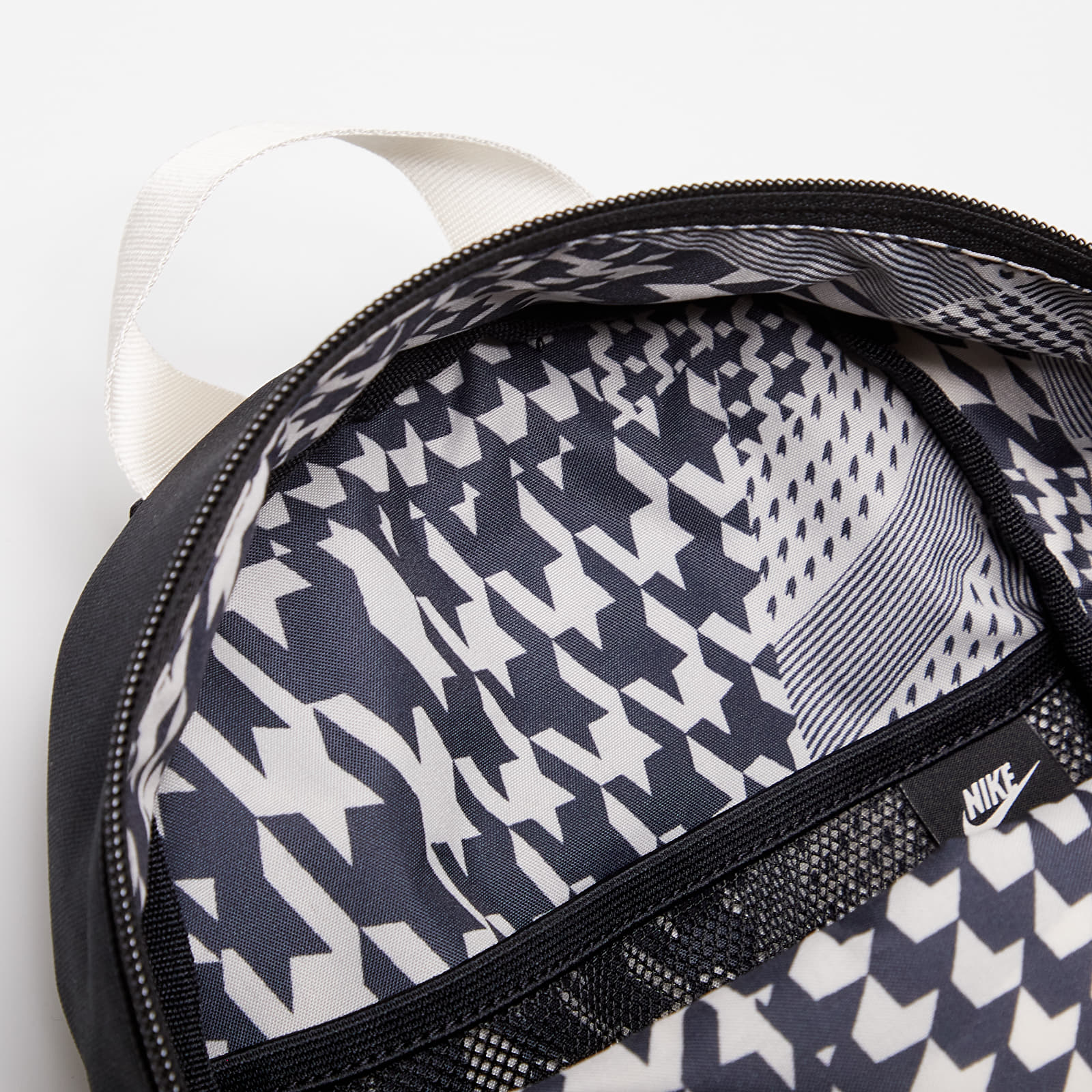 Rucsacuri Nike Futura Women's Plaid Mini Backpack Black/ Light Orewood Brown/ Black