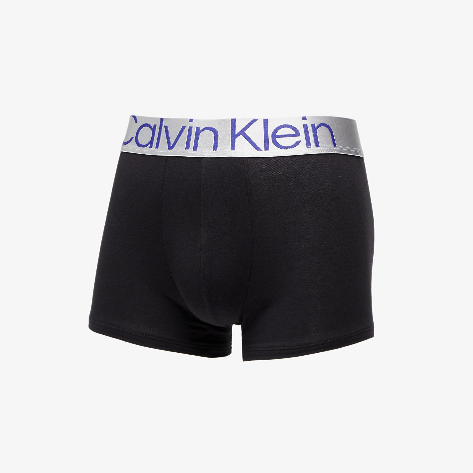 Boxeralsó Calvin Klein Reconsidered Steel Cotton Trunk 3-Pack Black/ Grey