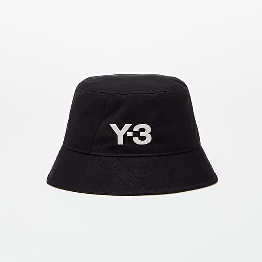 Chapeau Y-3 Staple Bucket Hat Black
