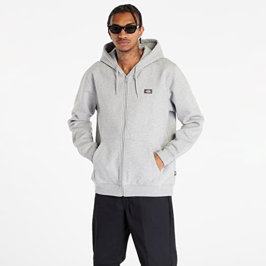 Hoodies and sweatshirts Dickies Oakport Zip Hoodie Grey Melange Footshop