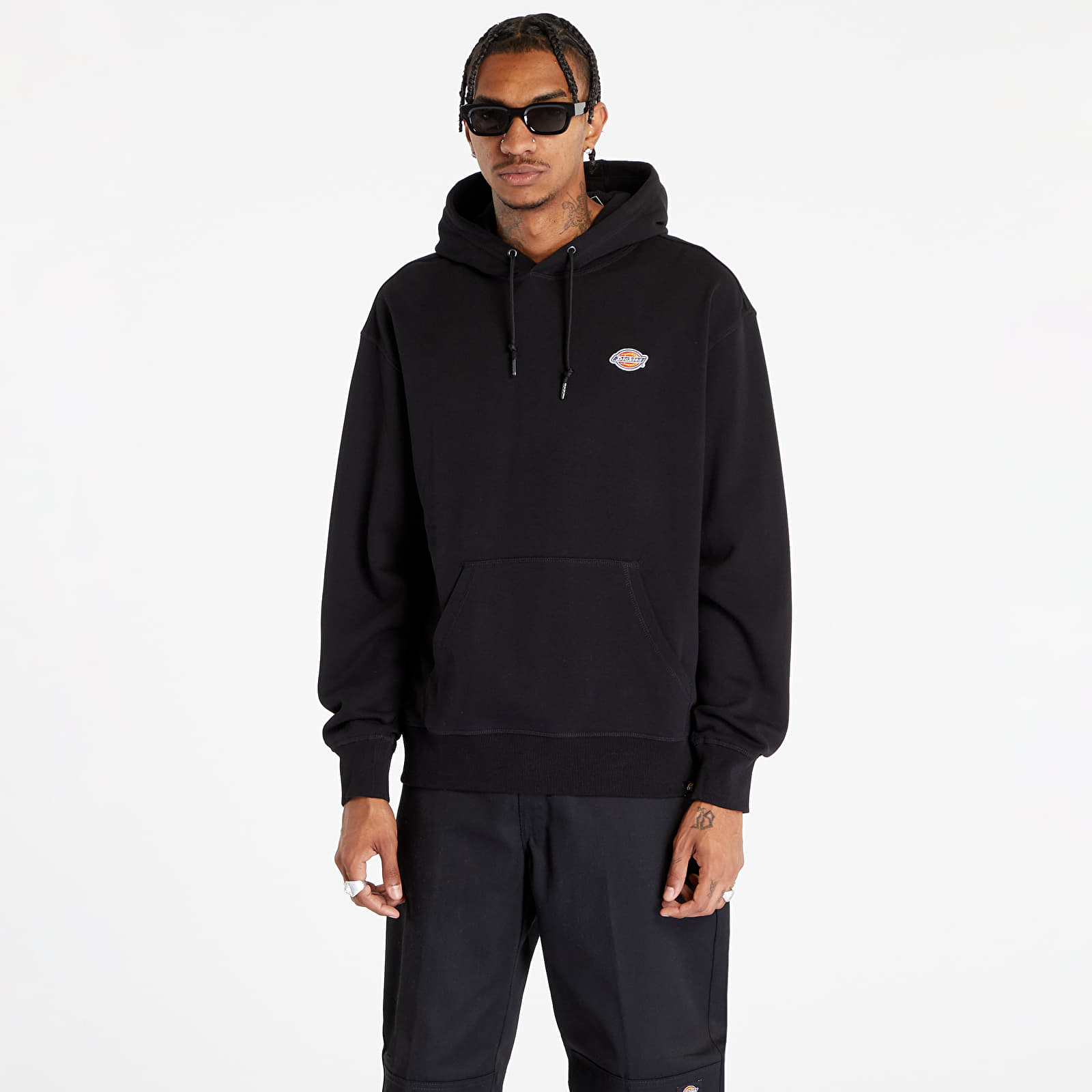 Džemperiai su gobtuvais ir džemperiai Dickies Millersburg Hoodie Black