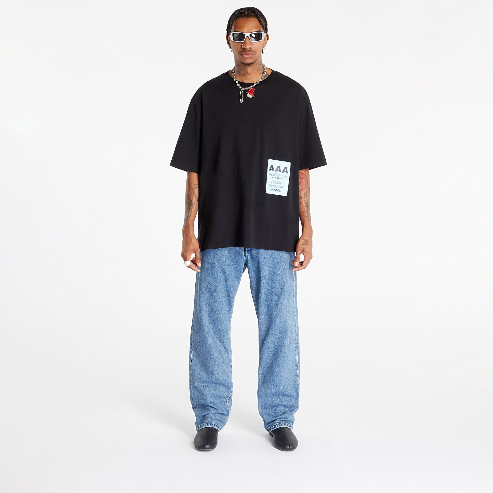 Tricouri  Ambush Pass Graphic T-Shirt Tap Shoe/ Blanc De Blanc