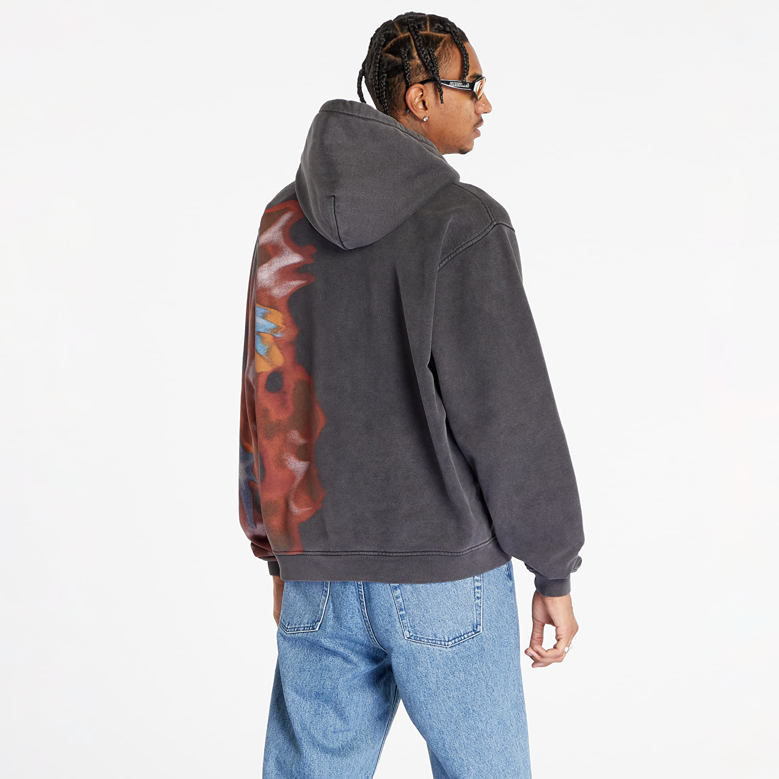 Hoodies and sweatshirts  Ambush Graphic Hoodie UNISEX Tap Shoe/ Valiant Poppy