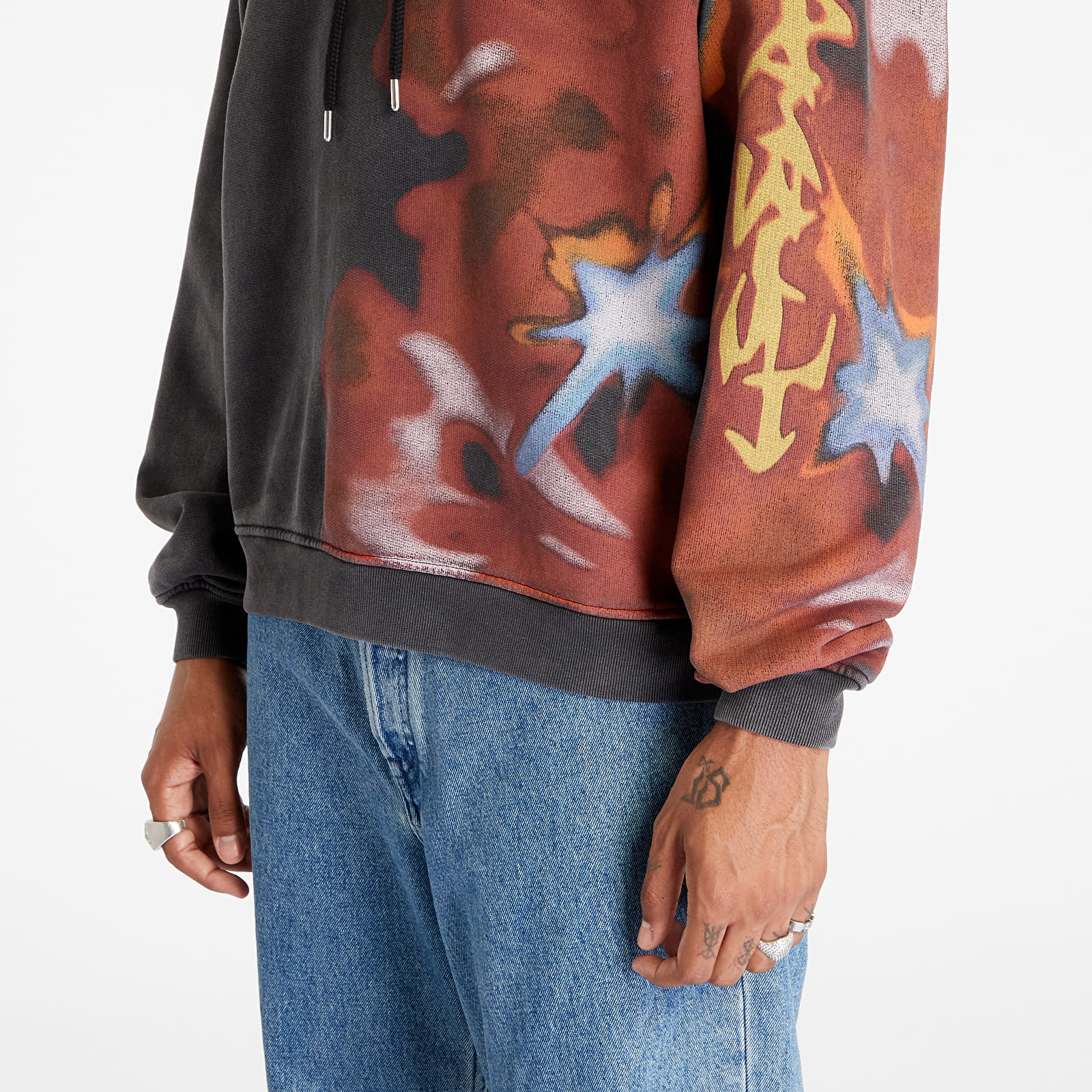 Hoodies and sweatshirts  Ambush Graphic Hoodie UNISEX Tap Shoe/ Valiant Poppy