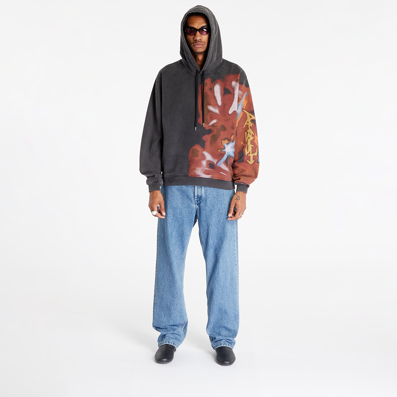 Hoodies and sweatshirts  Ambush Graphic Hoodie UNISEX Tap Shoe/ Valiant Poppy