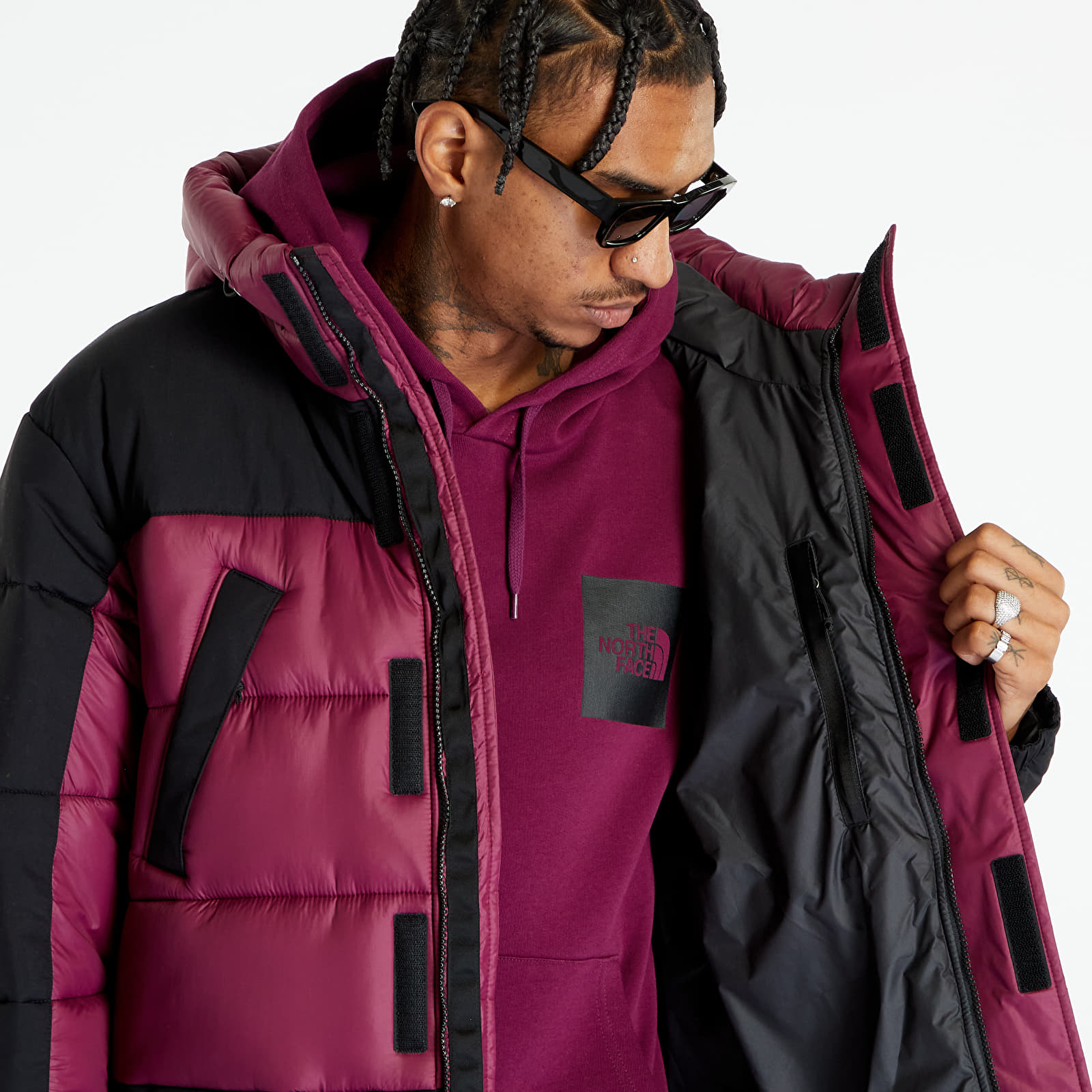 Bundy The North Face Hmlyn Insulated Parka Boysenberry/ TNF Black