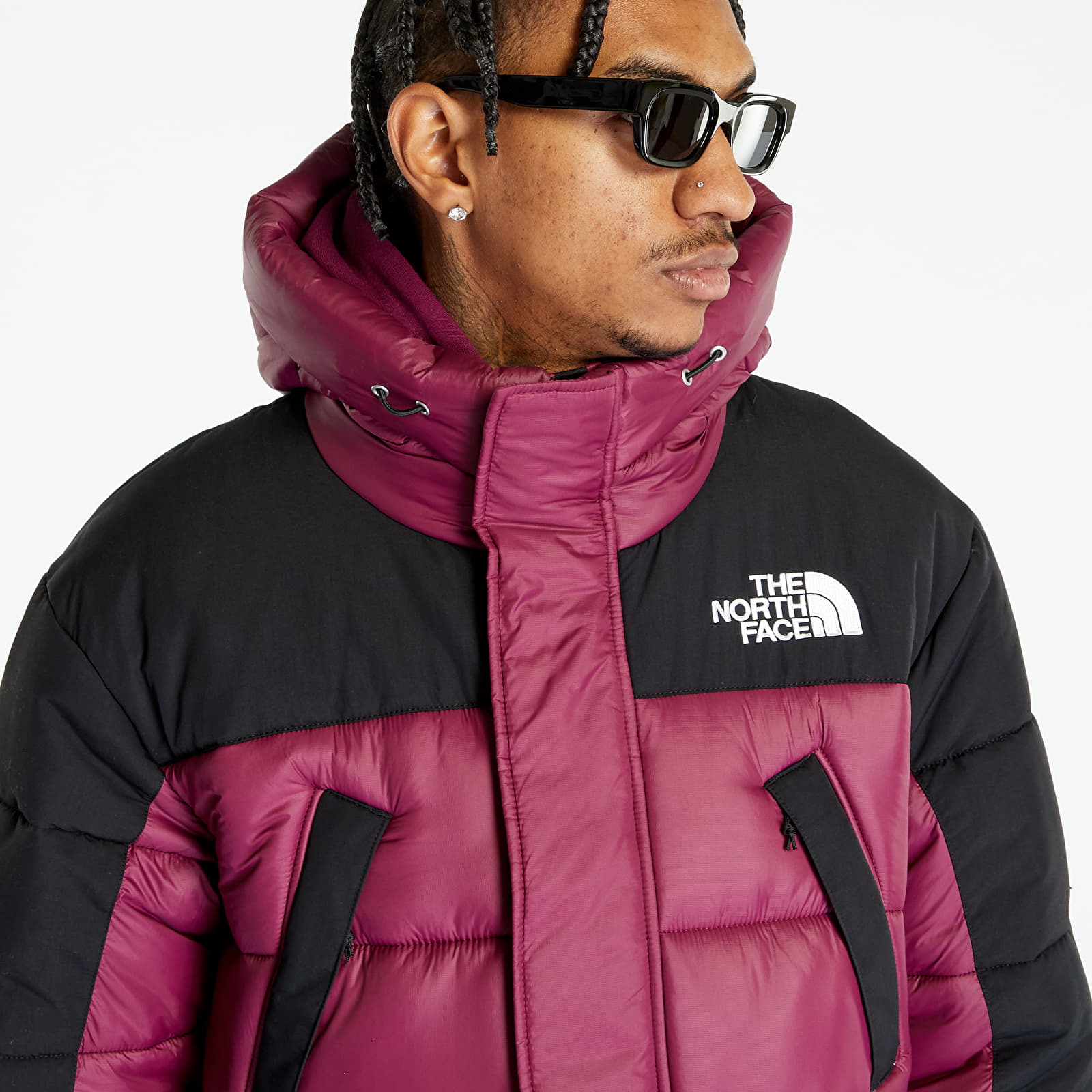 Jackets The North Face Hmlyn Insulated Parka Boysenberry TNF Black Footshop