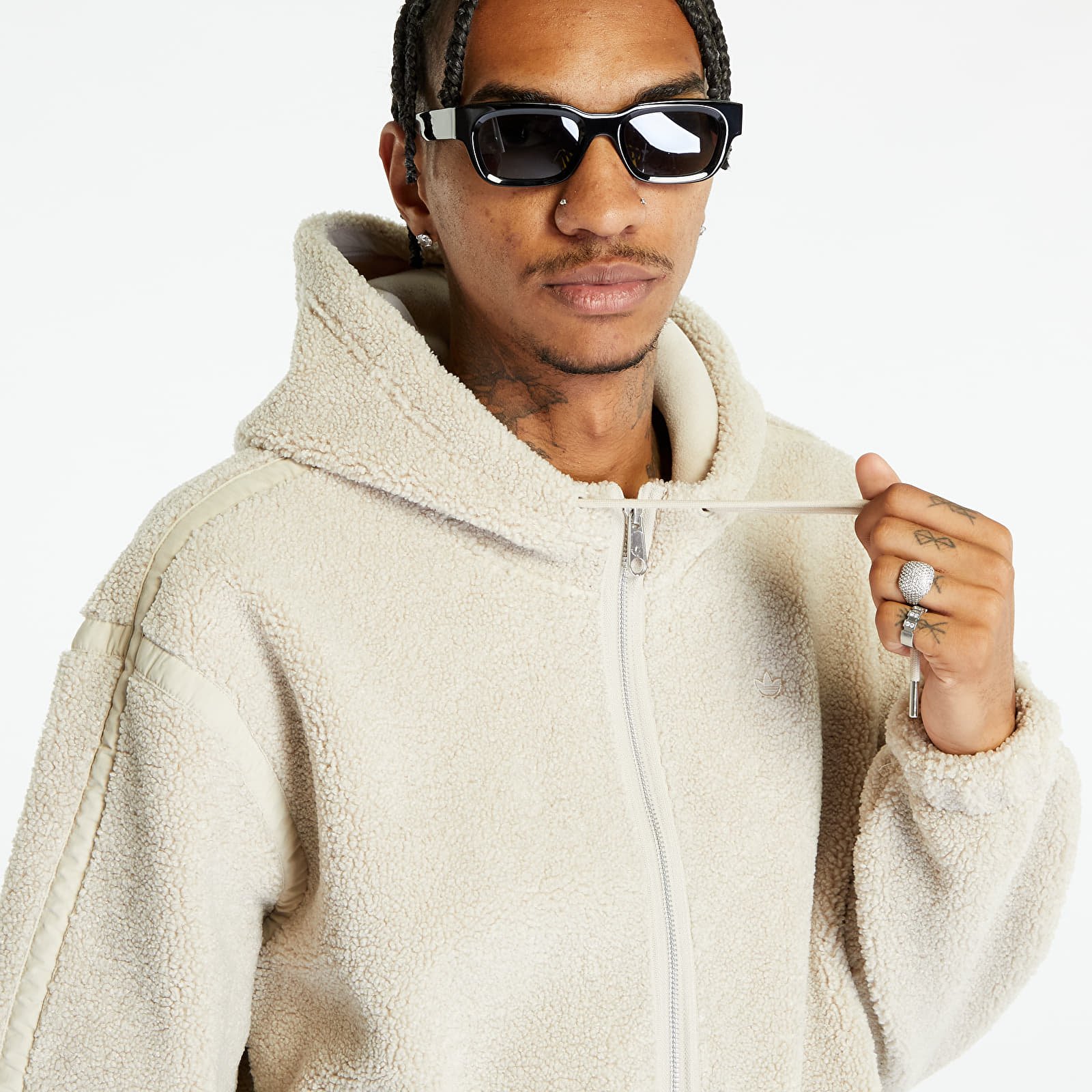 Takit adidas Premium Essentials Fleece Jacket Wonder Beige