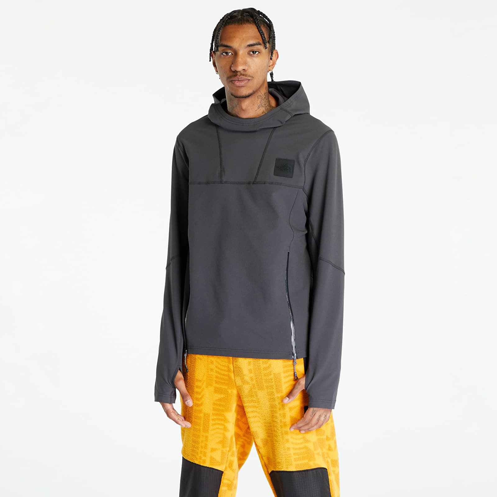 Суичърти The North Face 2000S Zip Tech Hood Asphalt Grey