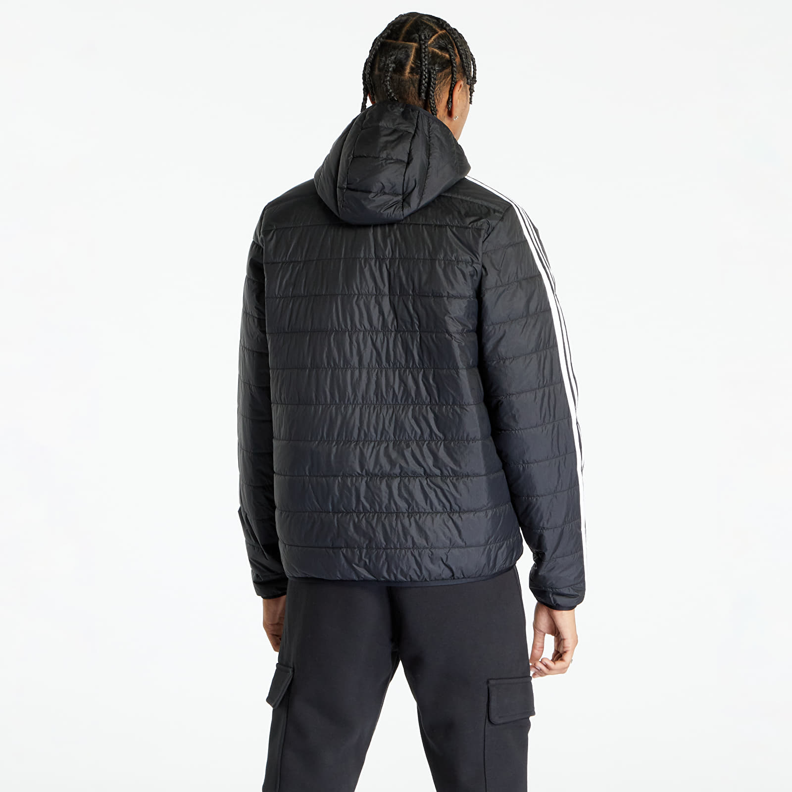 Bundy adidas Originals Pad Hooded Puffer Jacket Black