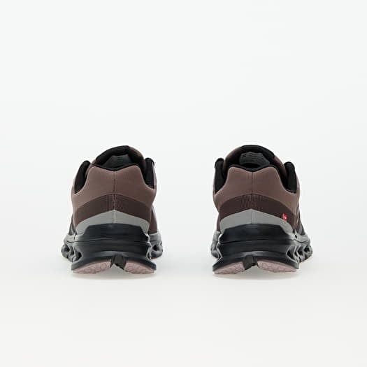 On Women s Cloudrunner Waterproof Running Shoes Black Grape 5