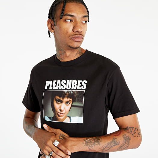 T shirts PLEASURES Kate T Shirt Black Footshop