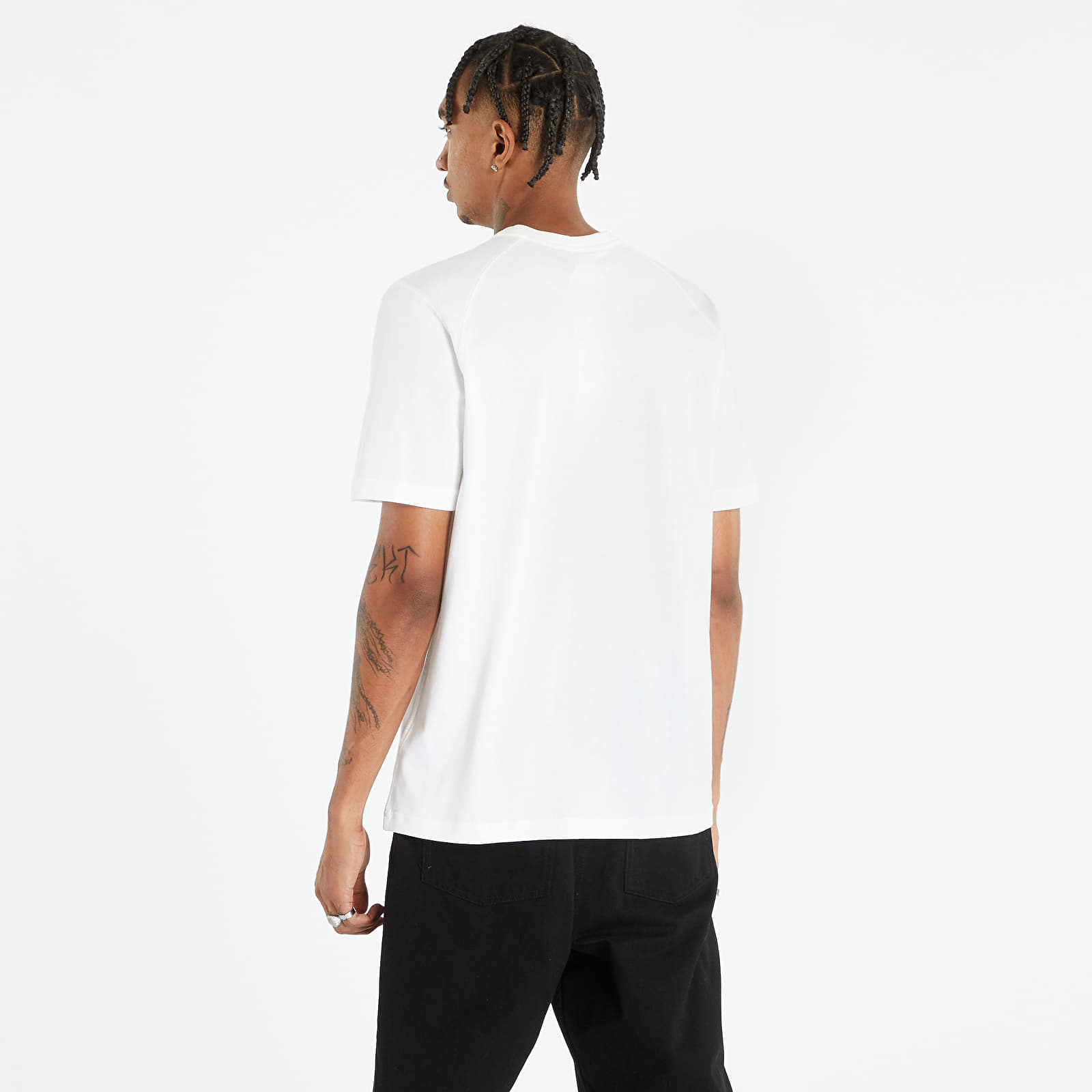 T-krekli adidas Originals Adventure Volcano Short Sleeve Tee White