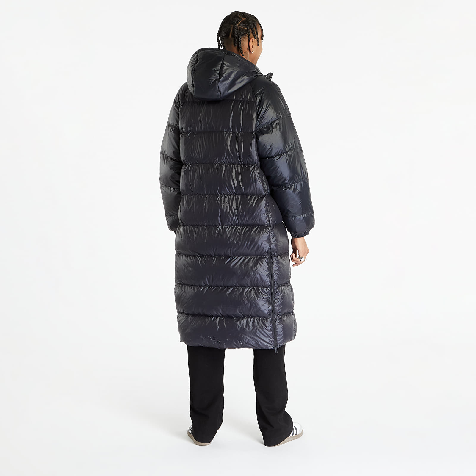 Jacken adidas Blue Version Long Puffer Jacket Black Footshop
