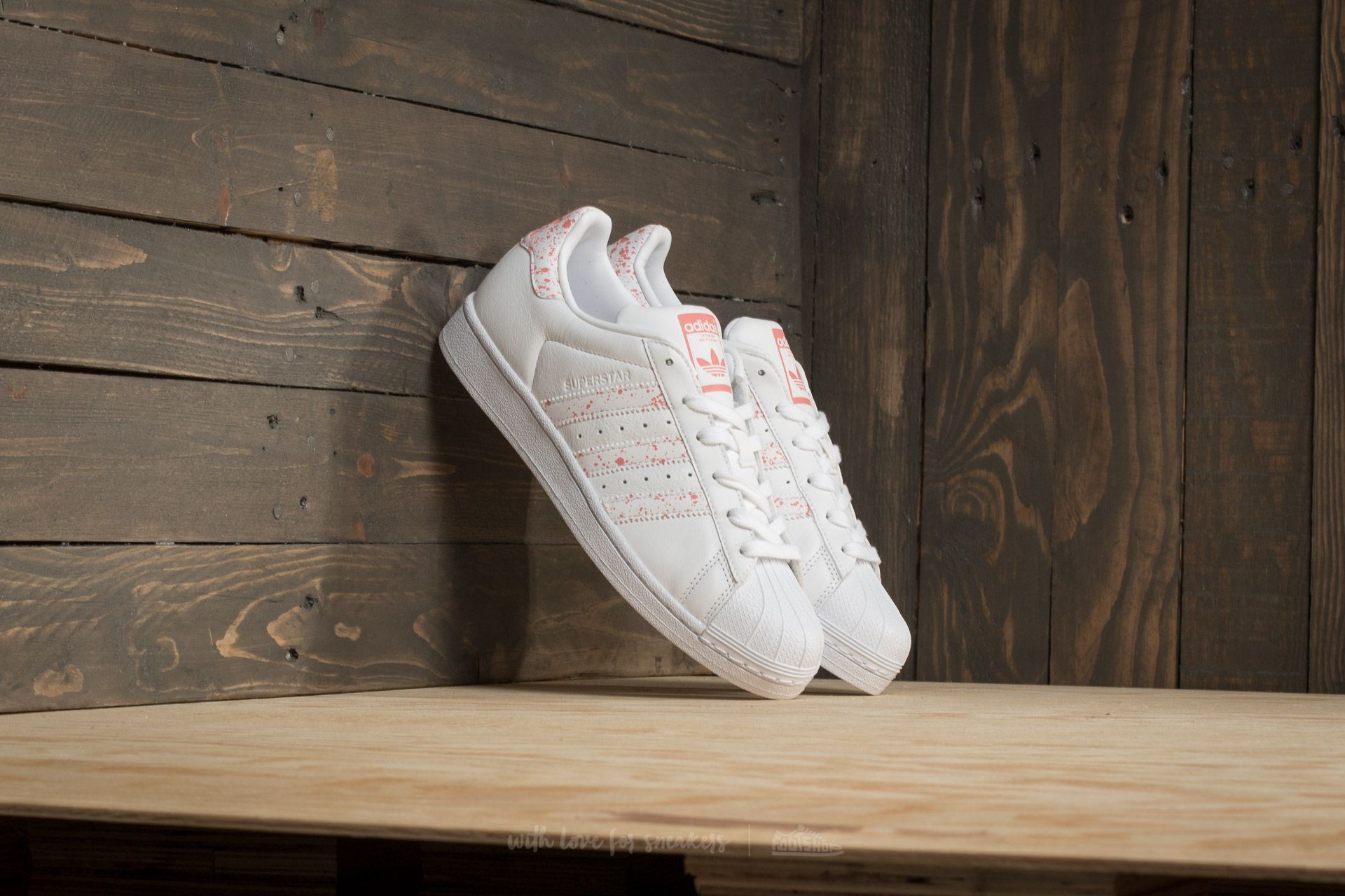 Women's shoes adidas Superstar W Ftw White/ Ftw White/ Tactile Rose