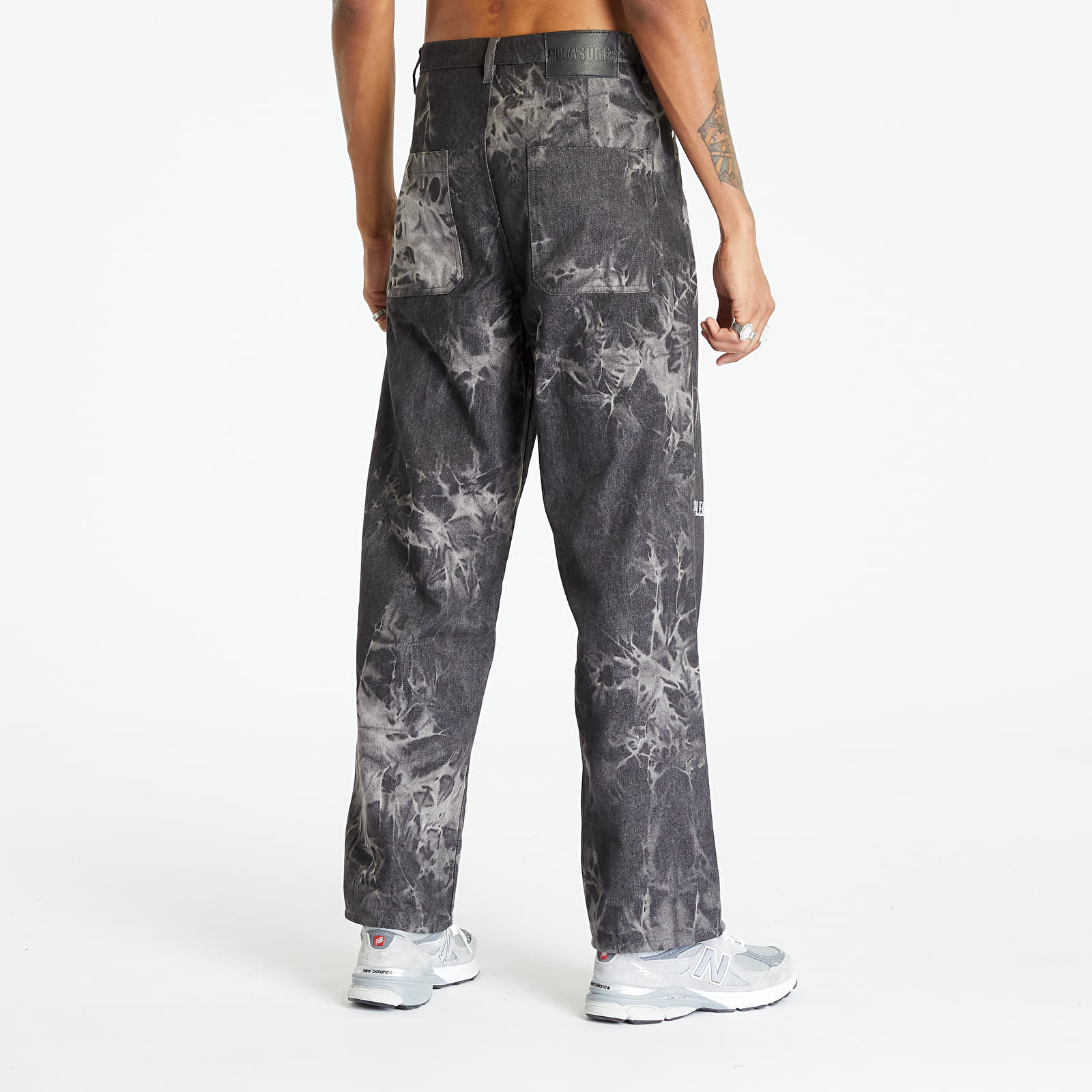 Παντελόνια PLEASURES Formula Baggy Denim Black