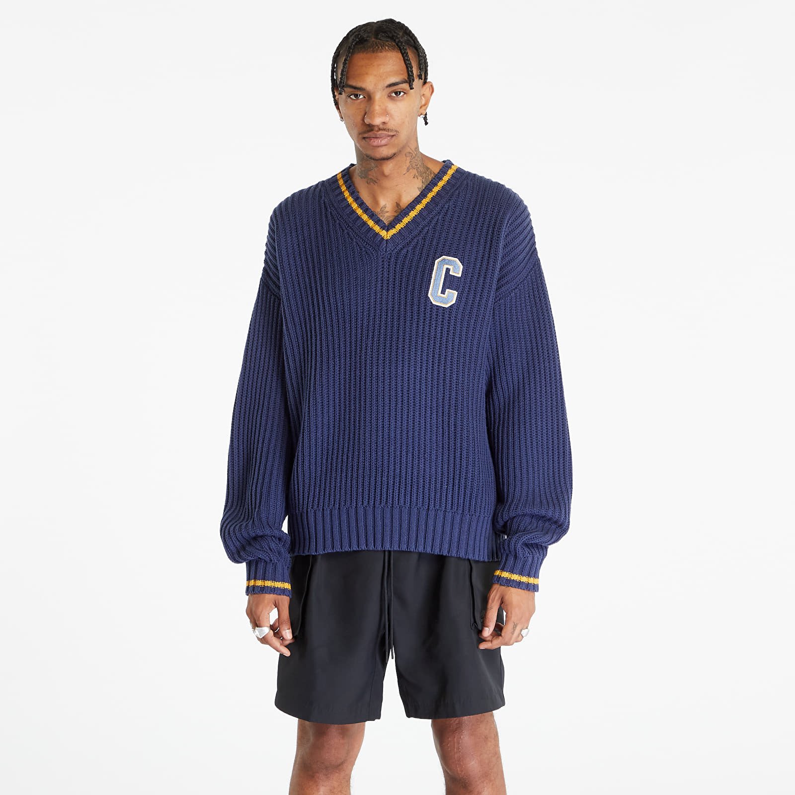 Sweaters Champion V Neck Top Blue Footshop