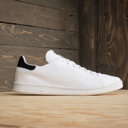 Adidas stan smith primeknit white black shop