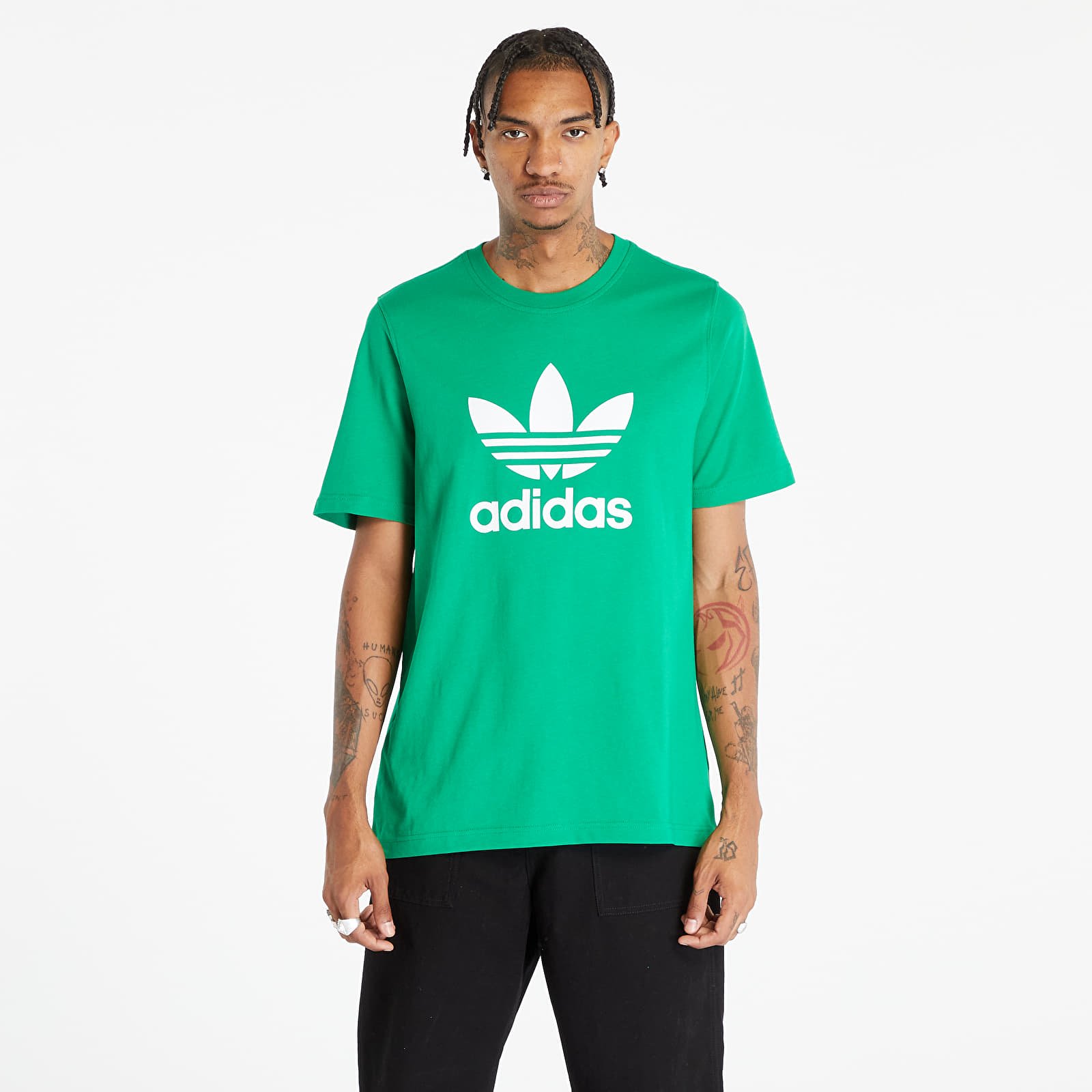 T-shirts adidas Trefoil T-Shirt Green/ White